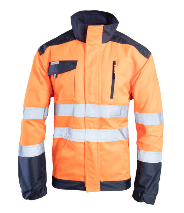 Bluza robocza Brixton Flash + Wstawka Granatowa KAT.II KL.2
