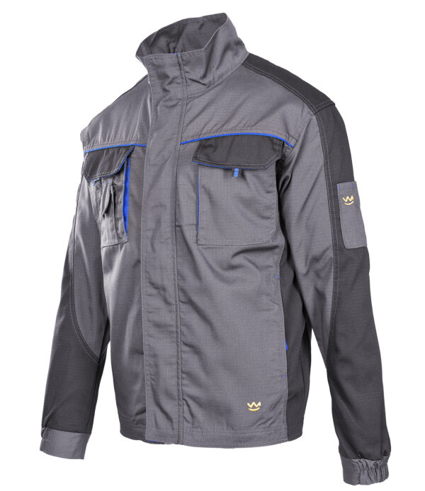 Bluza robocza Seven Kings Topaz Stalowa - obrazek 2