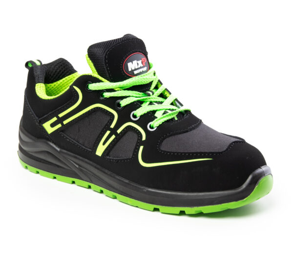 Półbut MXP Fluo Max Popular Czarno-Zielony S1