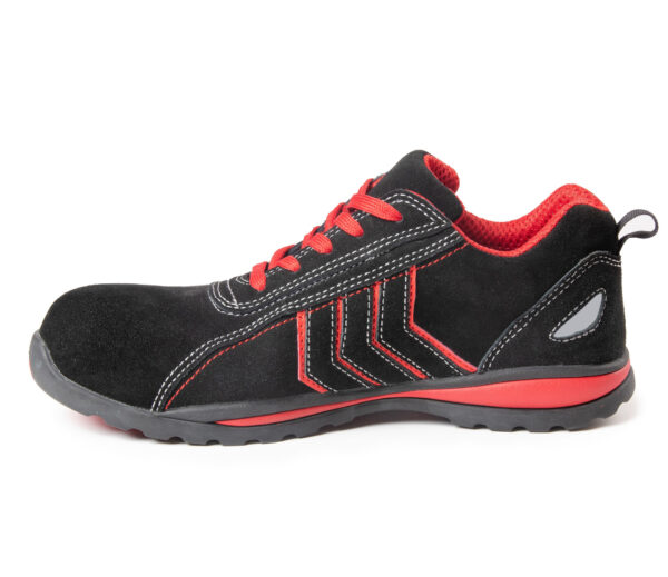 Półbut Fusion Max Popular 01 SRA Czarno Czerwony - obrazek 2