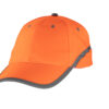 Czapka Baseball Brixton Flash Odblaskowa Żółta Pomarańczowa - obrazek 2