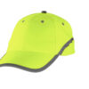 Czapka Baseball Brixton Flash Odblaskowa Żółta Pomarańczowa