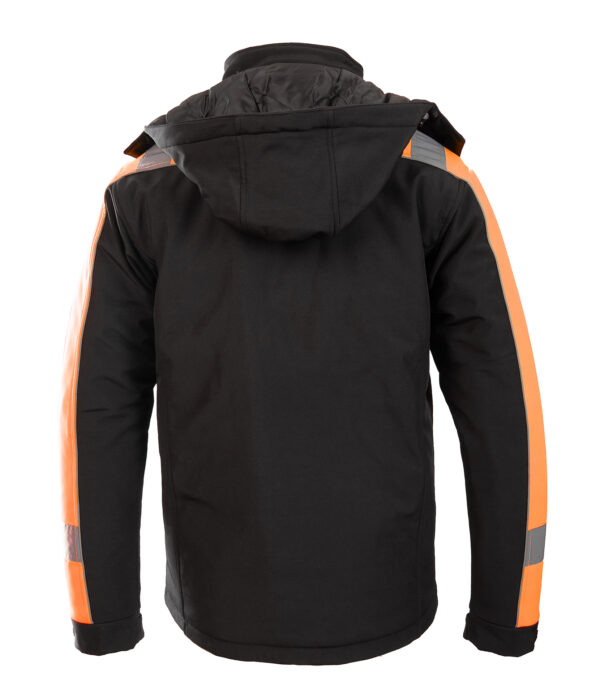 Softshell Ocieplany Benefit Rival Żółty Pomarańczowy - obrazek 6