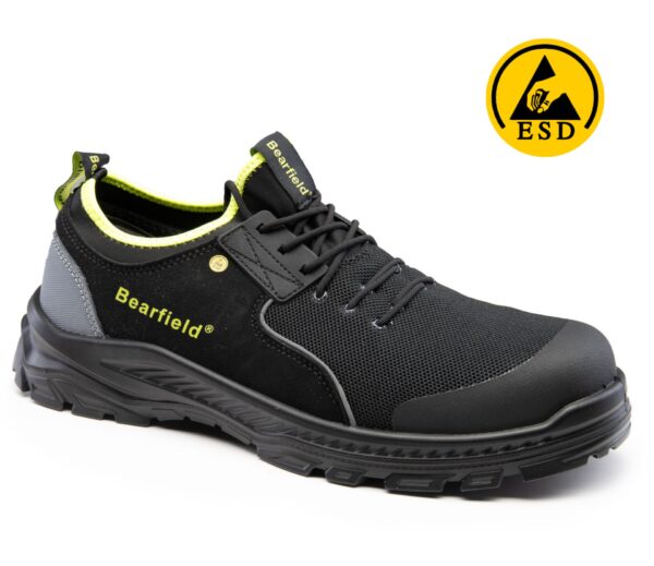 Półbut Bearfield Bolton Czarny S1PS SR FO ESD