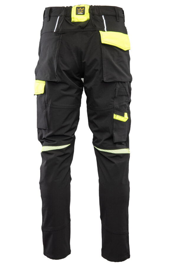 Spodnie Softshell Seven Kings Rival Czarne - obrazek 3