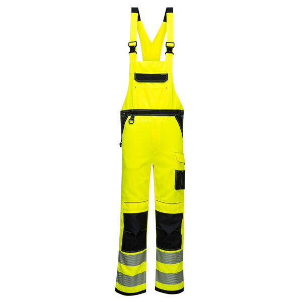 Ogrodniczki Ostrzegawcze PW344 PW3 Żółto/Czarne