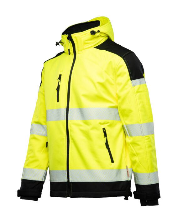 Softshell Brixton Flash Wstawka Czarna BF010 - obrazek 2