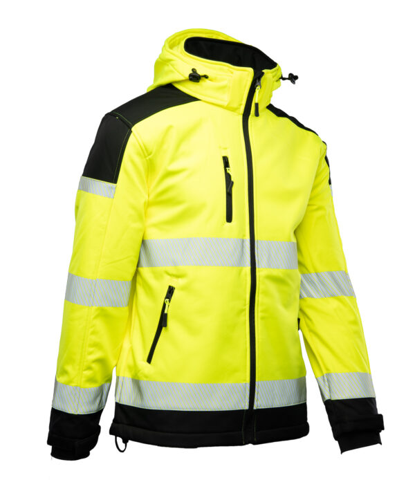 Softshell Brixton Flash Wstawka Czarna BF010 - obrazek 3