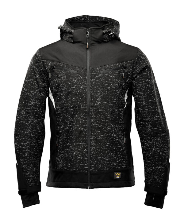 Softshell Cross Seven Kings Czarny