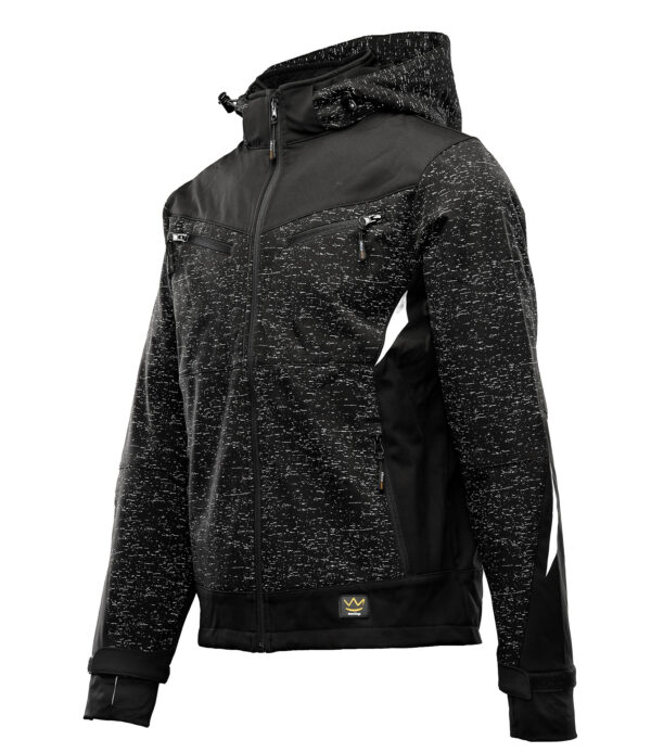 Softshell Cross Seven Kings Czarny - obrazek 2