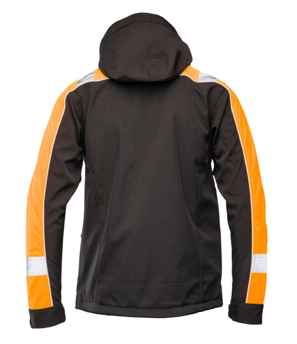 Softshell Seven Kings Rival Czarny/Pomarańczowy - obrazek 4