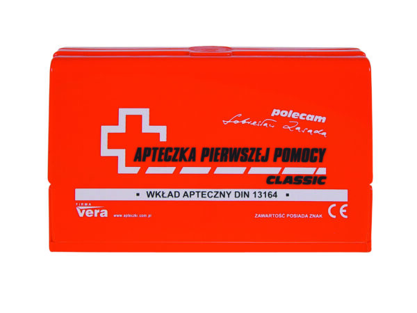Apteczka CLASSIC samochodowa w pudełku z tworzywa