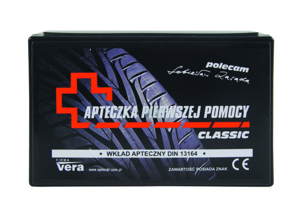 Apteczka CLASSIC samochodowa w pudełku z tworzywa